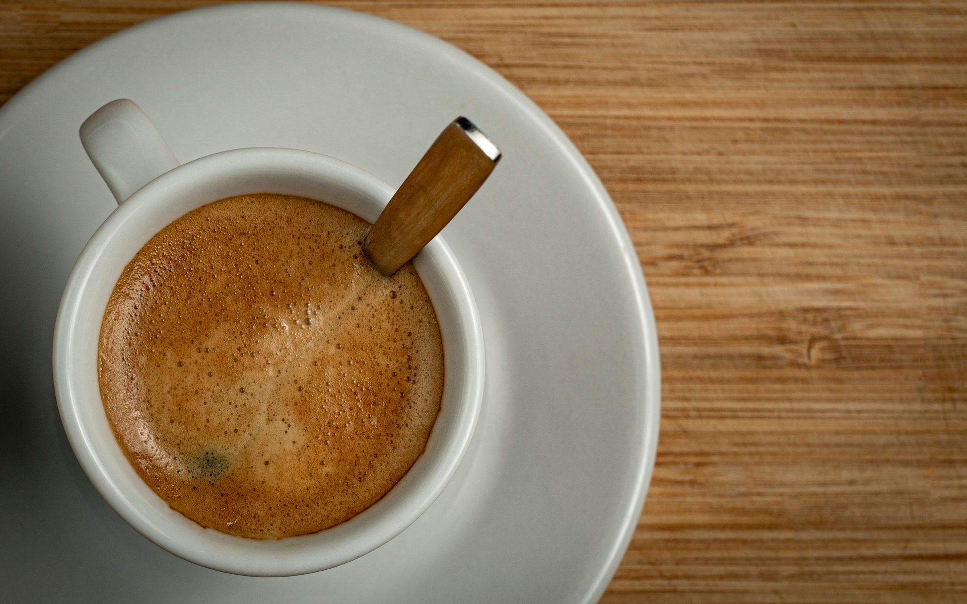 An espress coffee