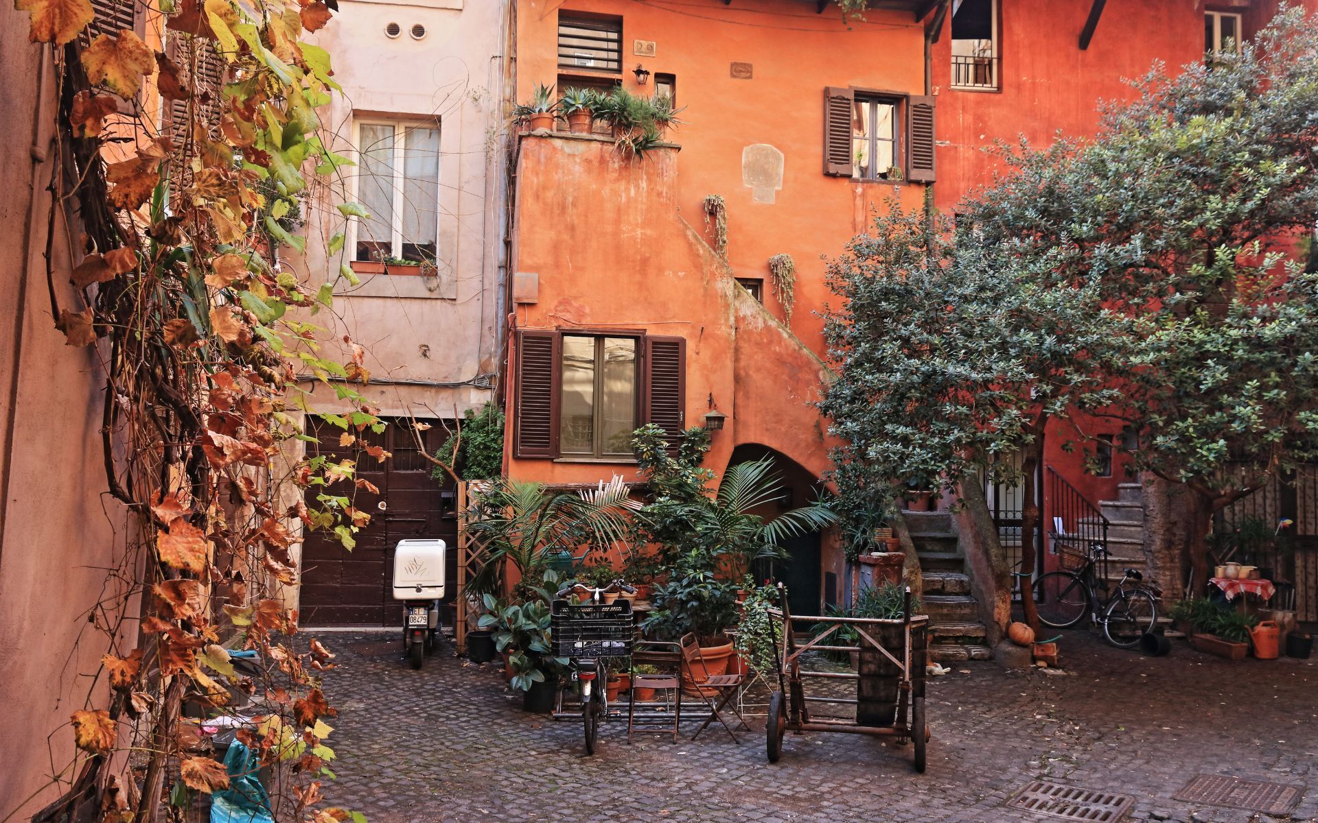 Beautiful angle on Rome