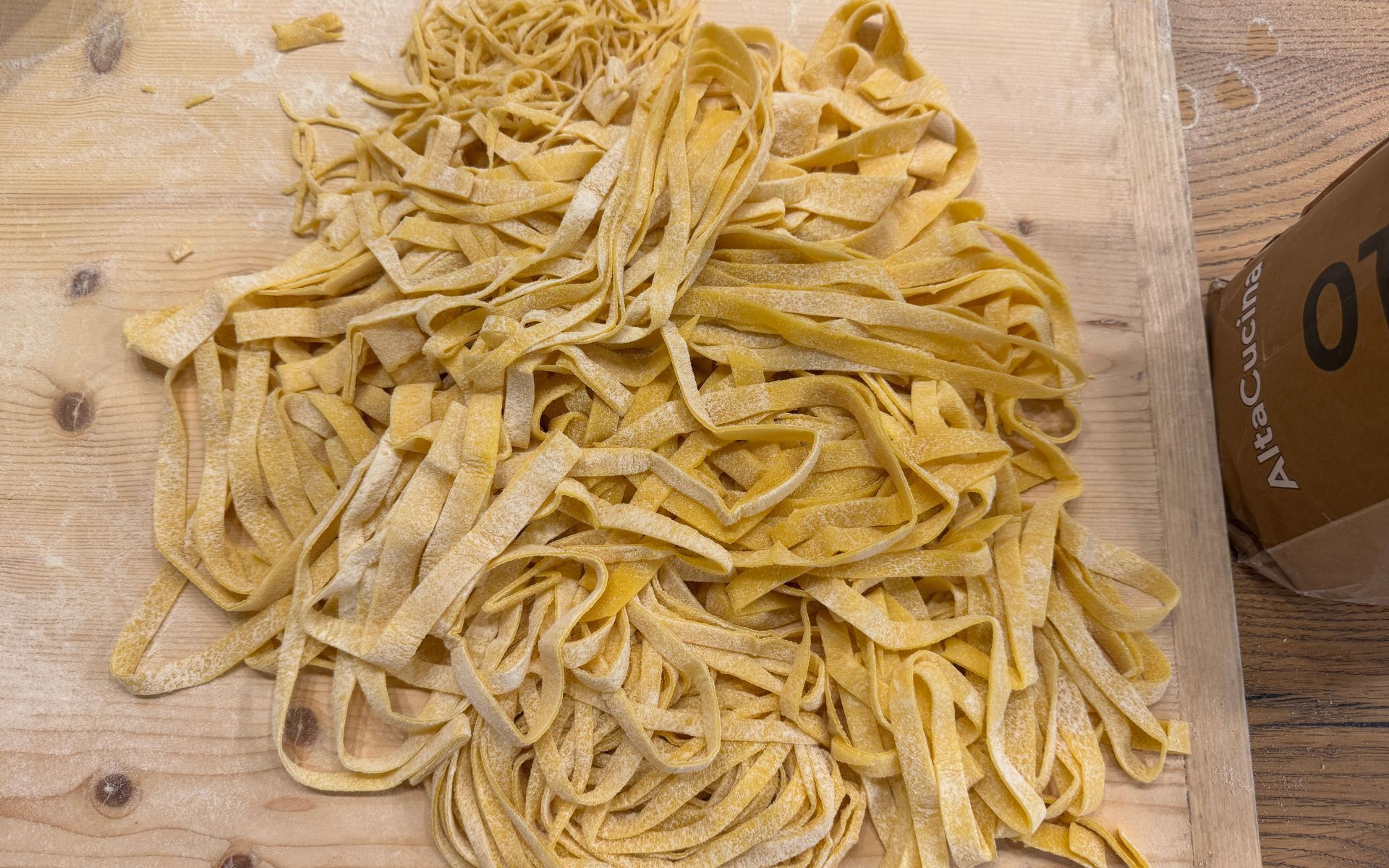Pasta cooking class with Nonna