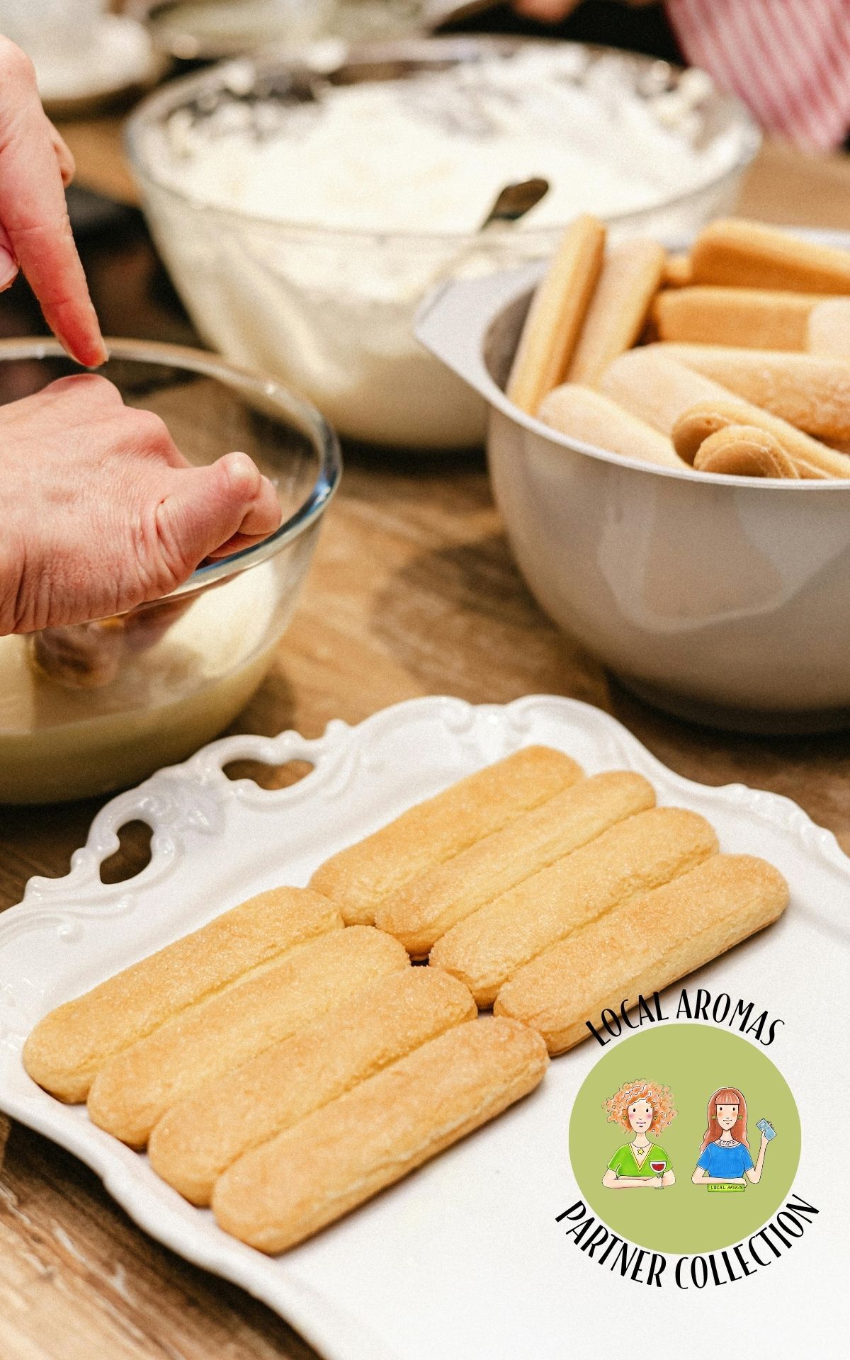 Pasta gelato and Tiramisu Cooking Class