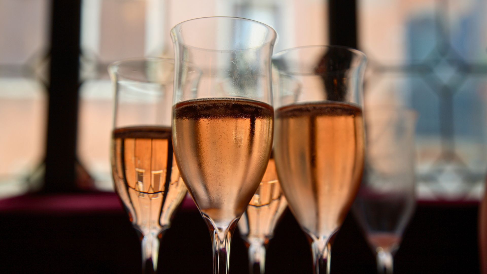 Venice prosecco glasses